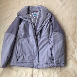 Columbia women’s Wildside jacket. Omni-shield technology.